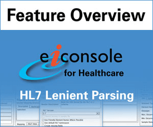HL7 Parsing Feature of PilotFish Interface Engine