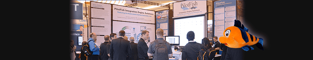 PilotFish Integration Engine Solutions Booth at HiMMS
