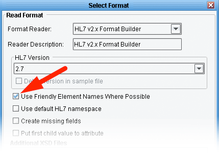 Use Friendly Element Name Where Possible in eiConsole