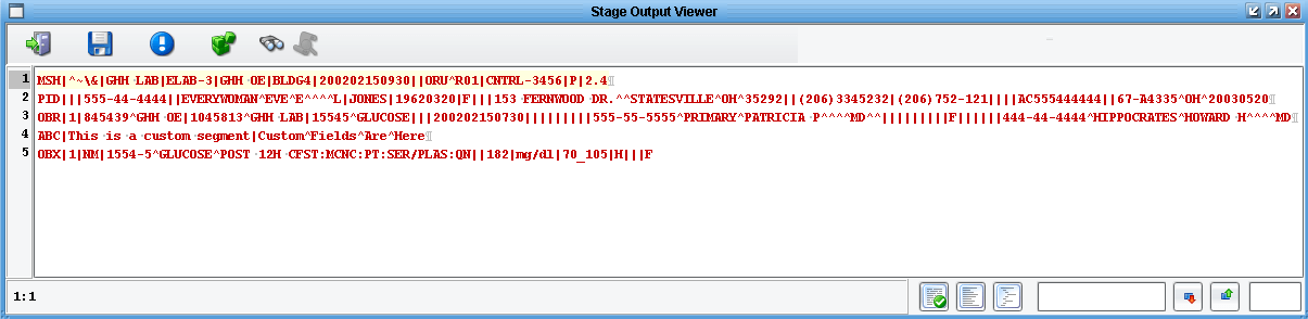 HL7 Message Parsing Example