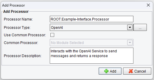 How to Add OpenAI Processor in PilotFish Integration Software