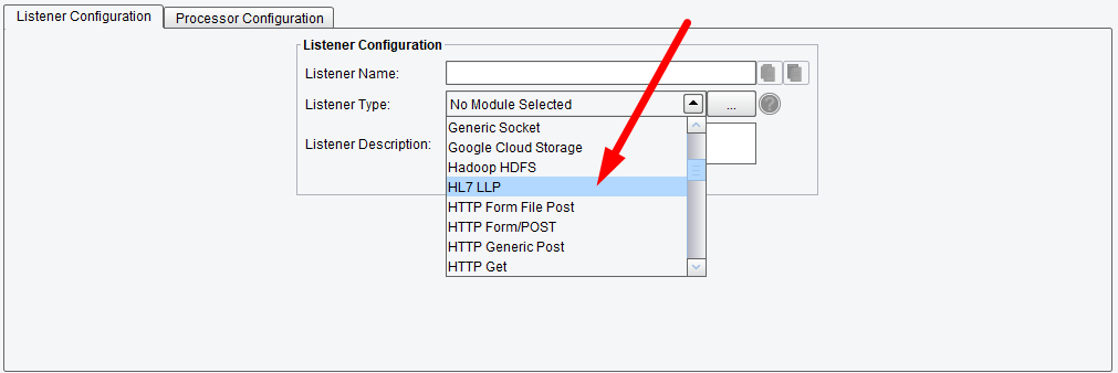 HL7 LLP Listener/Connector