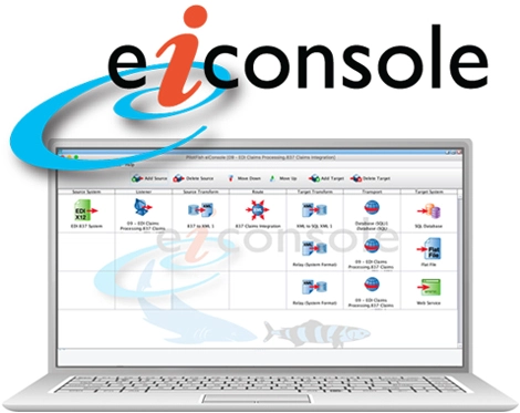 eiConsole by PilotFish on Laptop